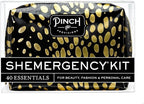 Pinch Provisions Shemergency Kit for Her, 40 Emergency Essential Items, Compact, Multi-Functional Pouch, Gift for Women, Birthday, Bachelorette Parties, and More!