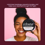 Cobana Satin Sleep Scrunchie Gift Set – No-Damage Silk Hair Ties for Crease-Free Styling – Soft, Gentle Hair Accessories in Travel Pouch – Ideal for Women, Teens, Self-Care & Holiday Gifting