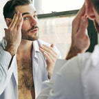 Brickell Men's Anti Aging Vitamin C Serum For Face, Repairing Night Facial Serum for Men, Natural and Organic Hyaluronic Acid Serum For Face to Diminish Wrinkles and Reduce Redness, 1 Ounce, Unscented