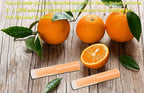 0.14oz Empty Flavored Lip Balm Container (Orange)