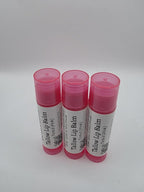 Tallow Lip Balm (3 Pack) (Tinted Pink) Handmade Grass Fed Beef Tallow Lip Balm with Nourishing Oils (Pink)