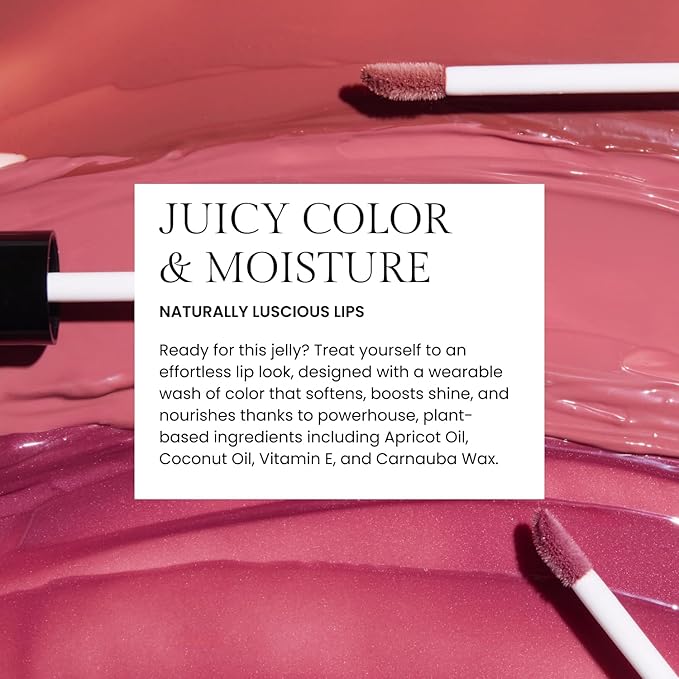 OFIR Hue Hydrator Sheer Lip Jelly | Luminous Gloss Shine Formula With Apricot Oil, Coconut Oil, Vitamin E for Subtle Color | Cruelty Free Hydrating lip Balm | Mocha Glow - Warm Terracotta, 0.135 Fl oz