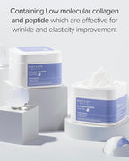 Mary&May Collagen Peptide Vital Mask | 30 Sheets | Daily Korean Face Mask | Firming & Wrinkle Care | Pore Minimizing & Elasticity Boost | Collagen & 6 Peptides for Glass Skin