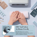 CANNI 6 Colors 9 ML Hema-Free Brown Gel Nail Polish Set, Fall Light Brown Nude Blue Gel Polish Kit, Soak Off LED Nail Gel Manicure Kit DIY at Home Salon Gifts