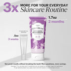 LilyAna Naturals Eye Cream for Dark Circles and Puffiness, Under Eye Cream for Wrinkles and Bags, Anti Aging - helps Improve Dryness; for Sensitive Skin - 1.7 oz - Made in USA