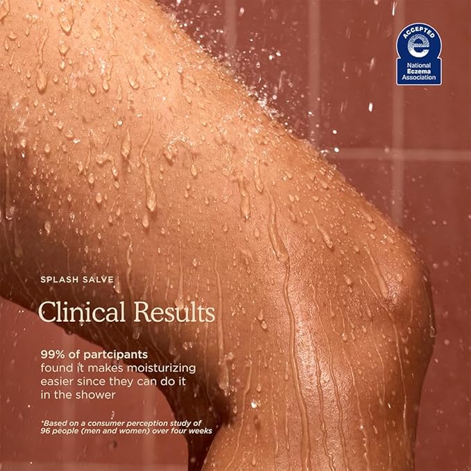 HANNI Splash Salve Body Mask, In-Shower Moisturizer with Coconut, Jojoba, Shea Butter & Glycerin, Deep Conditioning for All Skin Types, FRAGRANCE-FREE, 250 mL / 8.8 oz