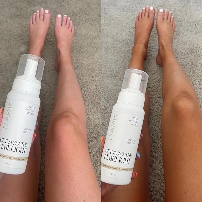 Dark Sunless Tanning Mousse