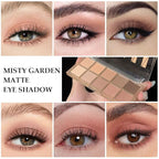 AMY'S DIARY 12Color Light Pink Purple Eyeshadow Palette, Long-Lasting, and Highly Pigmented. Elevate Your Eye Makeup– Unleash Your Unique Style (10 colors 09#)