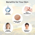 Beef Tallow for Skin 4 OZ, Natural Unscented Tallow and Honey Balm, Grass Fed Beef Tallow for Face and All Skin Types