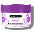 Morfose Keratin Hair Mask for Curls, Frizzy, Bleached Hair, Deep Conditioning with Improved Elasticity, 500ml