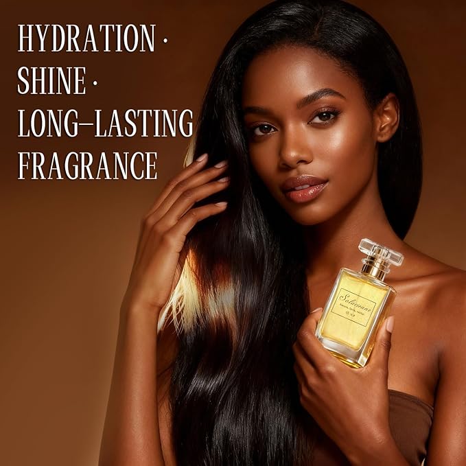 NP NATURES PHILOSOPHY Hair Perfume, Leave-in Hair Serum & Shine Hair Spray for Women, Anti-Frizz, Long Lasting Fragrance, Lightweight Conditioner & Glossier Hair Perfume oils - 50ml