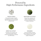 Ogee Sculpted Skin-Perfecting Makeup Setting Powder - Sienna - FULL SET (Case & Refill) - Lightweight Powder Foundation Made with 70% Organic Ingredients