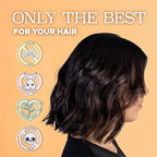 Luseta Shampoo and Conditioner Set for Hair with Turmeric & Collagen, Hair Thickening Volumizing Shampoo for Thin or Oil Hair, Sulfate and Parabens Free 2x16.9Oz