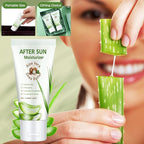 12 Pcs Mini Aloe Vera Lotion Bulk, 1 oz Travel Size Aloe Vera Lotion for Sunburn Relief, Organic Mini After Sun Lotion Daily Moisturizing, Mini Aloe Shea Butter Lotion for Face and Body