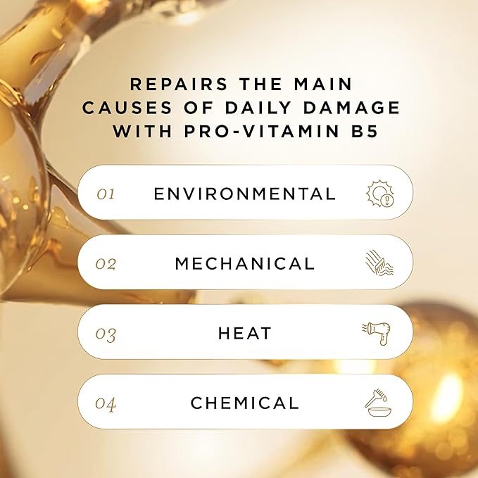 Pantene Pro-Vitamin Essence, Daily Repair Mist, Weightless Leave-On Treatment Strengthens & Rebuilds Damaged Hair, Reduces Breakage, 2.5 Fl Oz