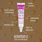 Ruby Kisses Broadway Vita-Lip Clear Lip Gloss (Vitamin E 6 Pack), Ultra-Hydrating & Soothing Formula with Multi-Vitamin Oils, High-Shine Non-Sticky Finish, Healing Lip Balm for Healthy Lips