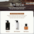 ANILLO Dark Beer Biome Hair Essence - Strengthening & Nourishing Damage Repair Hair Oil Serum with Biotin, Olive Oil, Beer Yeast &10-type Protein Complex - Vegan, Paraben & Silicone Free 1.69 fl oz