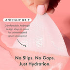 Rael Collagen PDRN Hydrogel Face Masks – Deep Hydration with Salmon PDRN, Collagen, Peptide, and Hyaluronic Acid, Anti-Slip, Korean Skin Care (4 Count)