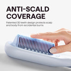 Wavytalk Pro Steam Hair Straightener Brush, Steamline Pro 3 in 1 Straightening Brush, Steam Reduces Damage, Nourishes Hair, and Expedites Straightening