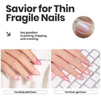 Beetles Glitter Nail Polish Set, 6 Colors Pink Nail Polish Kit Shimmer Gold Nude Jelly Pink Reverie Quick Dry Fingernail Polish Gifts for Women Salon DIY Manicure Kit