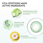 Hydrating Sheet Mask Starter Kit Variety Pack for Skin Care, Dry, Ance, Sensitive Skin, Korean Vegan Facial Sheet Mask for Men & Women, Collagen, Cica, Ceramide, Hyaluron, Retinol 5EA