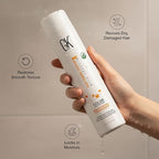 GK HAIR shampoo and conditioner set - Sulfate Free shampoo and Conditioner For Colored & Keratin Treated Hair-Made with Aloe vera, Parki Butter- Free of Parabens & Phthalates (10.1 Fl Oz)