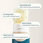 Cliganic Organic Lip Balm Set - 6 Tropical Flavors - 100% Natural Moisturizer for Cracked & Dry Lips