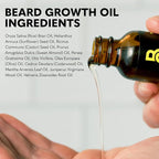 The Beard Club Enhanced Beard Growth Kit - Derma Roller, Beard Growth Oil (2PK), Sandalwood Beard Balm, Comb - Gift Set