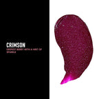 Frankie Rose Cosmetics Ultra Matte Liquid Lipstick - Long Lasting Lip Cream - Highly Pigmented, Smooth, Creamy Lip Color for Women - Crimson