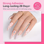 MelodySusie Nail Rhinestone Glue, 3D Gel Nail Art Design Strong Adhesive Nail Gem Glue for Nail Charms Gems Jewelry Decoration DIY Manicured at Home Cured Need Beauty Gifts for Women 30ml
