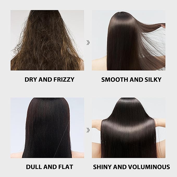 Dr.Healdy Anti-Thinning Batana Oil Shampoo & Deep Moisturizing Conditioner Set (6.8oz x2) Natural herbal Scent,Clarifying Hair Care,Hair Thickening Product, Women & Men