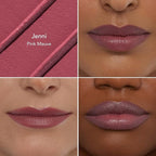 Thrive Causemetics Impact-FULL Smoothing Lipstick, Moisturizing Lip Makeup Essential with Vitamin E, Lightweight Creamy Lipstick for Women, Long Lasting, Vegan, Shade Jenni (Pink Mauve)