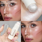 Cool Story 3-in-1 Makeup Set, Highlighter, Blush and Contour Balm Stick, Cream Formula for Face Contouring, Professional Cosmetic Kit (Highlight-F01)
