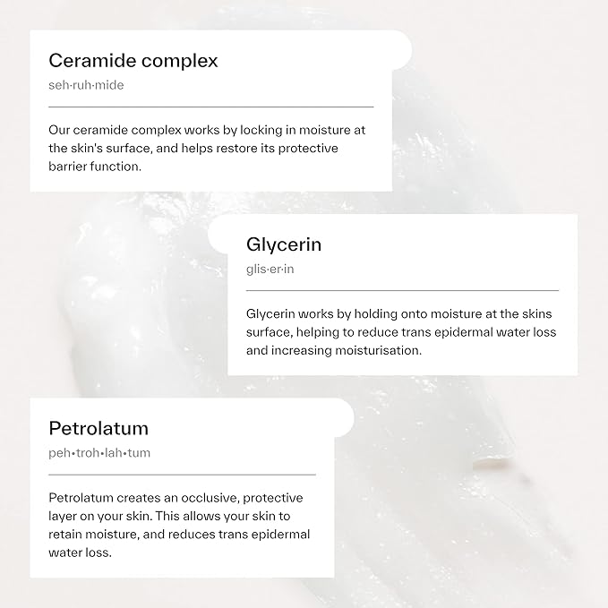 Dermatica Restoring Ceramide Skin Balm | Moisturizes & Repairs Dry Patches I For all Skin Types | Rebalances & Hydrates Dry Skin or Lips | Minimises the Appearance of Pores (13g)