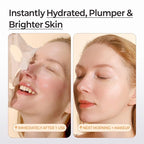 MOTHER MADE Glowing Glass Skin Hydrating Snail Deep Collagen Face Masks Set of 20 EA, with Niacinamide 2%, Vitamin E, Facial Mask for Dry, Sensitive Skin, Self Care, Korean Skincare