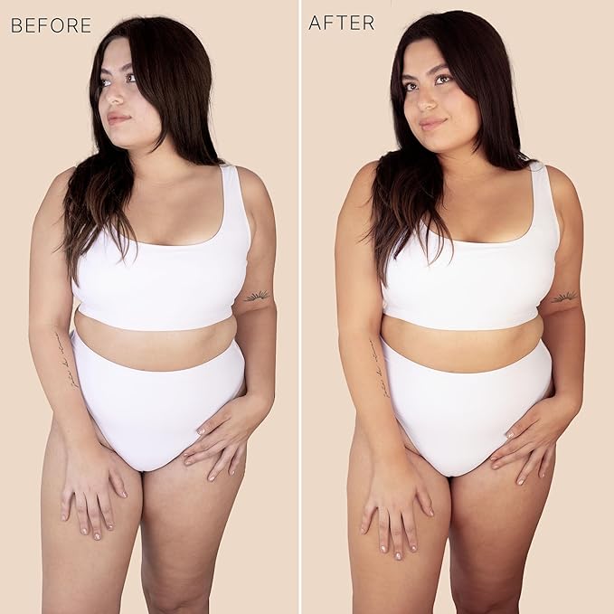 Tanning Lotion Self Tanner Kit - USA Made with Organic & Natural Ingredients, Self Tanning Lotion Face Tanner & Application Kit, Non Toxic Gradual Tan, Sunless Tan for Women & Men