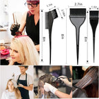 20 Pcs Hair Dye Brush and Bowl Set, Hair Dye Coloring Kit, Hair Coloring Bleaching, Hair Dye Tools for DIY Salon. Hair Tinting Bowl/Dye Brush/Ear Cover/Gloves/Tint Comb