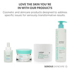 Serious Skincare - Glycolic Facial Moisturizer Cream for Hydration & Exfoliation, Texture Refining for Lines, Wrinkles, Pores, Face Discoloration, Skin Balancing Blue Tansy - Anti-Aging, 1.7 Fl. Oz.