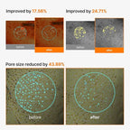 celimax Pore+Dark Spot Brightening Cream Mask 4EA | Non-Sticky Sheet for Enlarged Pores with Niacinamide, Tranexamic Acid, Non-Irritating, Hydrating, Hyperpigmentation, Korean Facial Mask