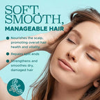 Luseta Thickening Shampoo and Conditioner Set with Collagen Peptides Strengthen and Moisturize for Thin & Dry Hair, Promote Thickness and Reduce Breakage for Fuller-Looking Hair 16.9oz×2