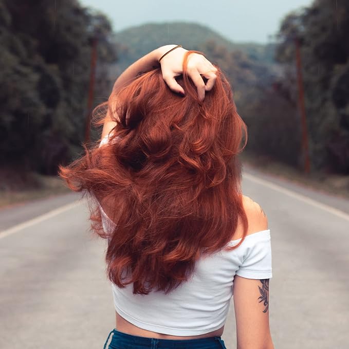 Small Hair Ties, Elastics Damage-free No Pull Ponytail Holders Braided Styling Bands for Women Girls Thin Fine to Medium Hairtie Accessories 2mm 80 Pieces (Auburn)