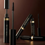 LAURA GELLER NEW YORK Kajal Longwear Mascara, Brown - Lengthening, Defining, Curling, Buildable Formula Eye Makeup - Natural Look for Everyday