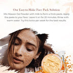 100% Natural Masoor Dal Powder | (3.5 Oz) Organic Lentils Powder for Face & Skin | Red Lentils Powder for Natural Face Pack | Dried Masoor Dal Cleansing Powder & Skin Brightener for Face