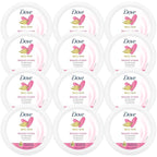 Dove Body Love Beauty Cream, Lightweight, Fast-Absorbing Face and Body Cream for Normal to Dry Skin, 24-Hour Moisture, Luxuriously Scented Face Cream, Hand & Body Lotion, 5.07 Fl Oz (Pack of 12)