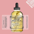 BEAUTE DE PROVENCE Honey Suckle Multi-Use Face, Body & Hair Oil - Hydrates Skin, Restores Shine - With Apricot, Coconut Oil & Vitamin E - 4 Fl Oz