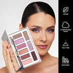 OFIR Shimmer 12-Shade Eyeshadow Palette | Buildable Pigment Adds Depth | Talc Free Eye Shadow Palette Makeup | Lightweight Powder Enhances Radiant Looks (Quiet Bloom)