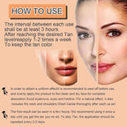 Natural Tanning Gel | Tanning Lotion | Tanning Gel, Lngredients:Carrot, Indoor/Outdoor Tanning Lotion for Tattoo & Color Fade Protection, Anti-Orange, Anti-Aging & Anti-Wrinkle Natural