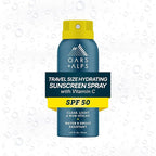 Oars + Alps Sunscreen Spray for Face & Body Spray Sunscreen Infused with Vitamin C & Antioxidants, No White Residue, Water & Sweat Resistant, All Skin Types, Lightweight, Hydrating, SPF 50, 1.87 Oz