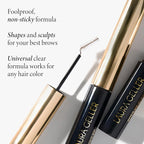 LAURA GELLER NEW YORK Sculpt-n-Stay Clear Brow Gel - Eyebrow Setting Gel - Shapes and Sculpts - Non-Sticky Formula