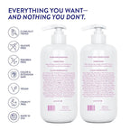 Routine Wellness 1 Liter Anti-Thinning Volumizing Shampoo and Conditioner Set for Thinning Hair & Hair Loss - Grow Your Confidence with Biotin & DHT Blockers - 1 Liter Rose Hips Set